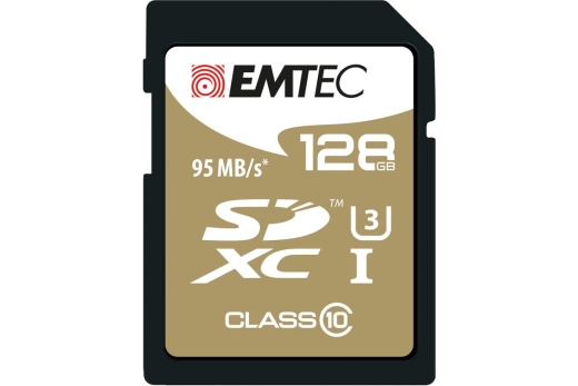 Emtec SD 128GB UHS-I U3 V30 SpeedIN Pro