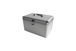 MediaRange Archivierungskoffer für 120 CD/CDs, silber