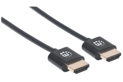 MANHATTAN HDMI-Kabel ultradünn mit Ethernet 1.8 m....