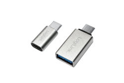 Logilink Adapter 2stk. USB-A/Type-C Micro-USB/Type-C