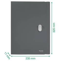 4622 Dokumentenmappe Recycle - A4, PP, klimaneutral, schwarz