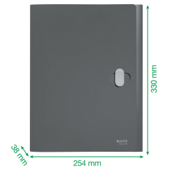 4623 Ablagebox Recycle - A4, 30 mm, PP, klimaneutral, rot