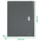 4623 Ablagebox Recycle - A4, 30 mm, PP, klimaneutral, rot