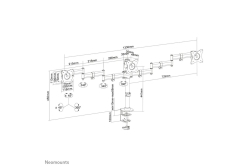 Neomounts TIS 10-27 3TFT schwarz Max.24KG