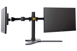 IIYAMA Desk Mount DS1002D-B1 Dual with Stand 10-30 VESA