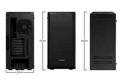 be quiet! Geh Pure Base 600 Window Black