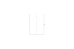 MediaRange Etiketten 105x74mm 400 St. stark haftend weiß