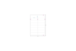 MediaRange Etiketten 99,1x33,9mm 800 St. stark haftend...