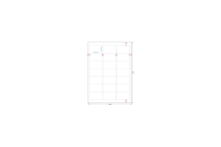 MediaRange Etiketten 63,5x38,1mm 1050 St. stark haftend...