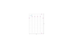 MediaRange Etiketten 38,1x21,2mm 3250 St. stark haftend weiß