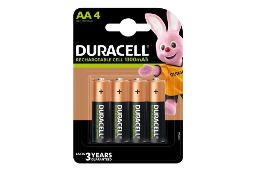Duracell Akku Recharge AA HR6 1300mAh 4St.
