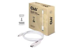 Club3D Kabel USB 3.1 Typ C > DP 1.2 4K60Hz UHD 1,2m St/St retail