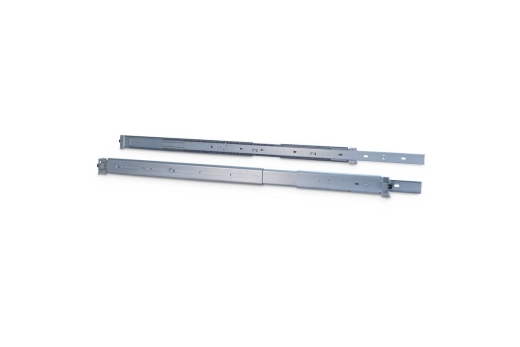 Inter-Tech 19 Teleskopschienensatz 2U 650 mm Silber