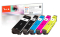 Peach Patrone Epson No.26XL T2636 MultiPack bk,pbk,c,m,y remanufactured
