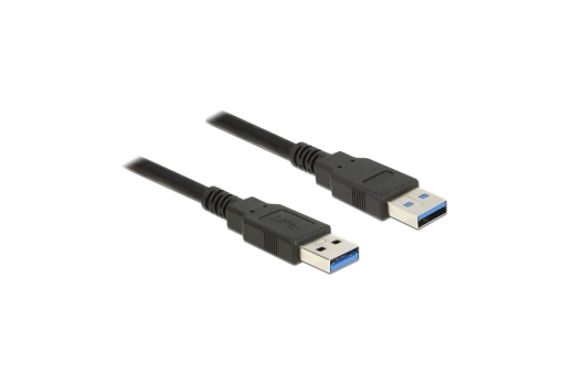 DELOCK USB Kabel USB3.0 A -> A St/St 0.50m schwarz
