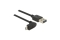 DELOCK USB Kabel A -> Micro-B St/St 3.00m 90°gew. Eas