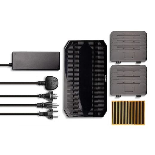 LINDY 10-Port USB-Ladestation 96W, 10x USB-A
