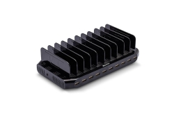 LINDY 10-Port USB-Ladestation 96W, 10x USB-A