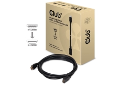Club3D HDMI-Kabel 2.0 UHD-Verlängerungskabel 3 Meter St/Bu retail
