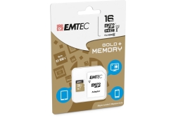Emtec mSD 16GB UHS-I U1 EliteGold + Adapter