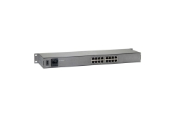LevelOne PoE+Switch 16xFE PoE+DIP 120W 19 Metall