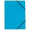 3908 Eckspanner Recycle - A4, 250 Blatt, Gummizug, Karton (RC), klimaneutral, blau