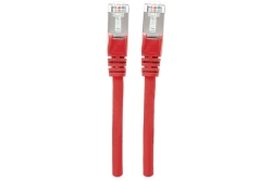 INTELLINET Patchkabel Cat6A CU S/FTP LSZH 1.00m rot