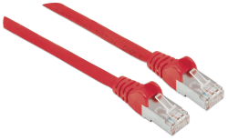 INTELLINET Patchkabel Cat6A CU S/FTP LSZH 3.00m rot