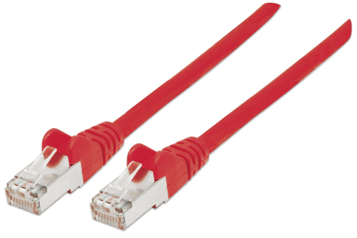 INTELLINET Patchkabel Cat6A CU S/FTP LSZH 5.00m rot