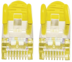 INTELLINET Patchkabel Cat6A CU S/FTP LSZH 1.50m gelb