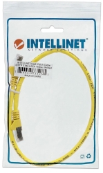 INTELLINET Patchkabel Cat6A CU S/FTP LSZH 3.00m gelb