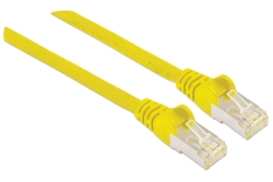 INTELLINET Patchkabel Cat6A CU S/FTP LSZH 3.00m gelb