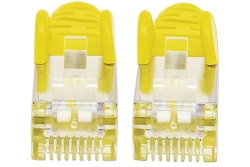 INTELLINET Patchkabel Cat6A CU S/FTP LSZH 3.00m gelb