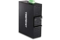 TRENDnet Industrie Switch 10 Port Gbit PoE+ DIN-Rail Metall