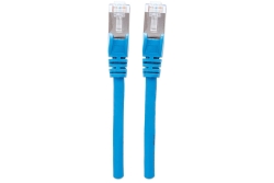INTELLINET Patchkabel Cat6A CU S/FTP LSZH 10.0m blau