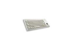 CHERRY ML4400 Tastatur Wired DE TKL 75% +Trackball hellgrau
