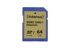 Intenso SD Card 64GB SDXC UHS-I Premium