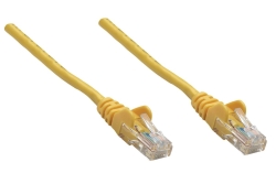 INTELLINET Patchkabel Cat6A CU S/FTP LSZH 0.25m gelb