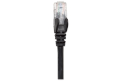 INTELLINET Patchkabel Cat6A CU S/FTP LSZH 0.25m schwarz