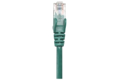 INTELLINET Patchkabel Cat6A CU S/FTP LSZH 0.25m grün