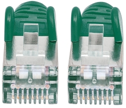 INTELLINET Patchkabel Cat6A CU S/FTP LSZH 3.00m grün