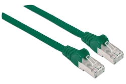 INTELLINET Patchkabel Cat6A CU S/FTP LSZH 3.00m grün