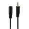 LINDY Audioadapter 2.5mm Stecker an 3.5mm Kupplung 0,2m