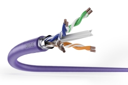 DIGITUS Instal-kab Cat6 F/UTP tw.Pair 305m violett