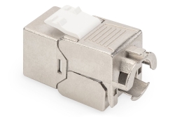 DIGITUS Keystone Jack Cat6a RJ45 geschirmt Metall Set 24Stk.