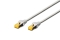 DIGITUS Patchkabel Cat6a S/FTP 2xRJ45 10.0m grau Hebelschutz Polybeutel