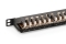 DIGITUS Patchpanel 0,5HE 24-Port Cat6 geschirmt schwarz