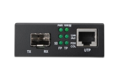 DIGITUS Medienkonverter Gigabit Ethernet RJ45/SFP
