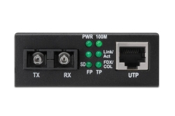 DIGITUS Medienkonverter Fast Ethernet RJ45/SC Singlemode