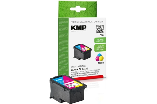 KMP Patrone Canon CL546XL color 300 S. C98 refilled